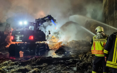 ATLAS excavator in THW deployment