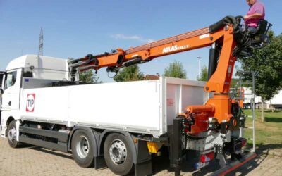 Ten ATLAS Loader Cranes for TIP