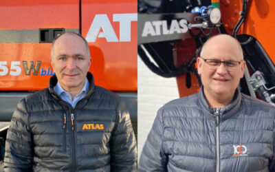 Mr. Josef Quatmann as Sales Director Cranes and Mr. Domenico D’Elia as Sales Director Excavators