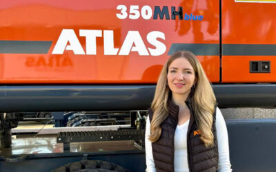 Organization Announcement: Ms. Nicola Ostendorf has expanded the sales team as Sales Manager for ATLAS-EXCAVATORS
